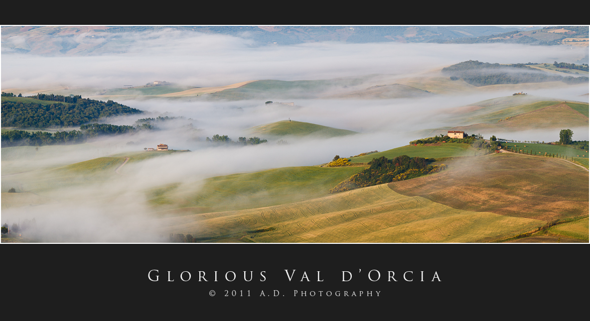 Glorious Val d'Orcia