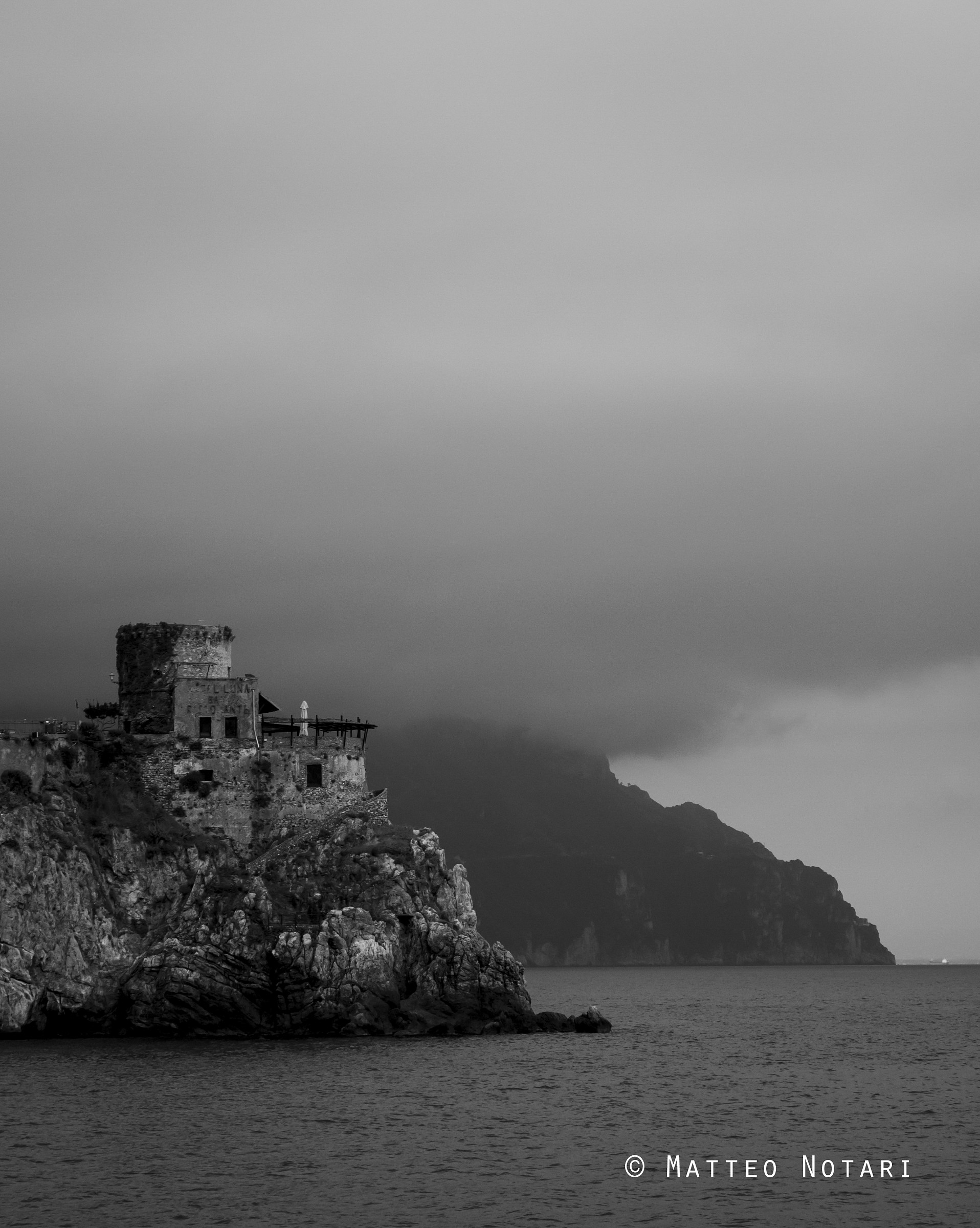 the lighthouse in Positano