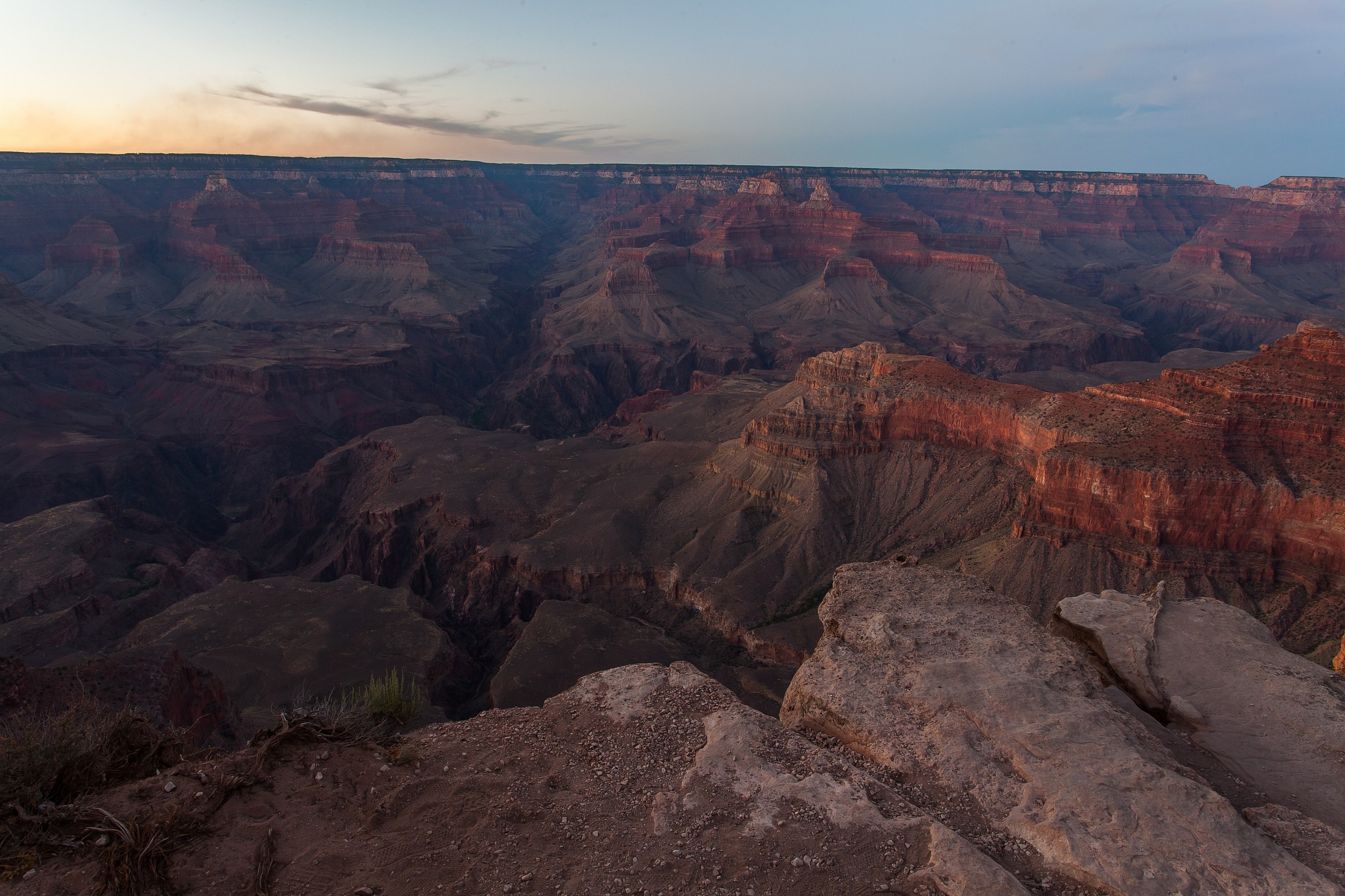 Yavapai dopo il tramonto