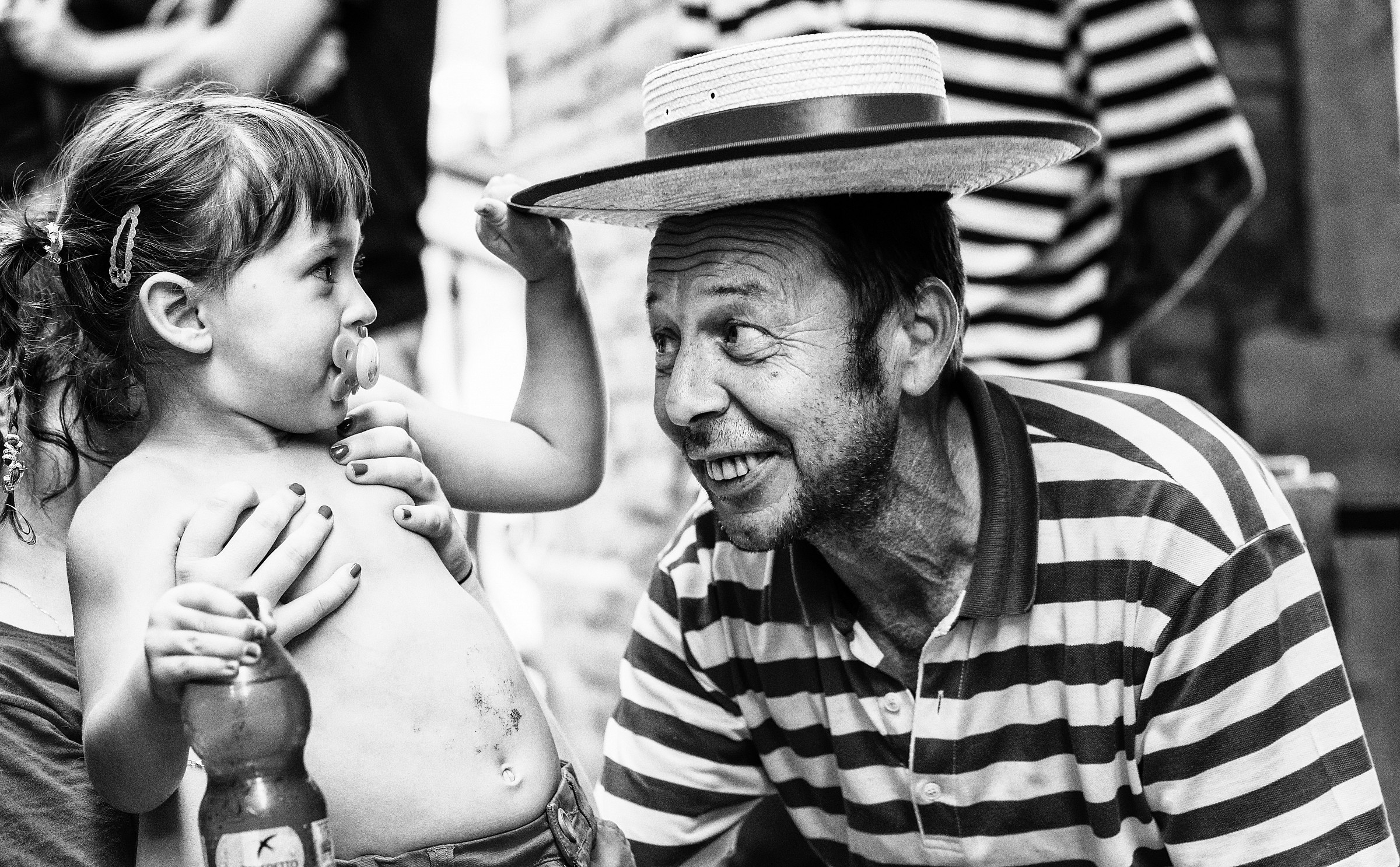 The little girl and the gondolier