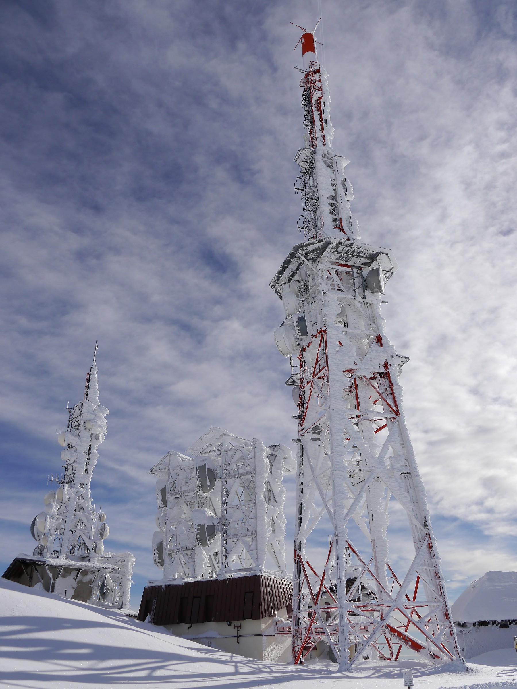 Icy Antennas in Trentino