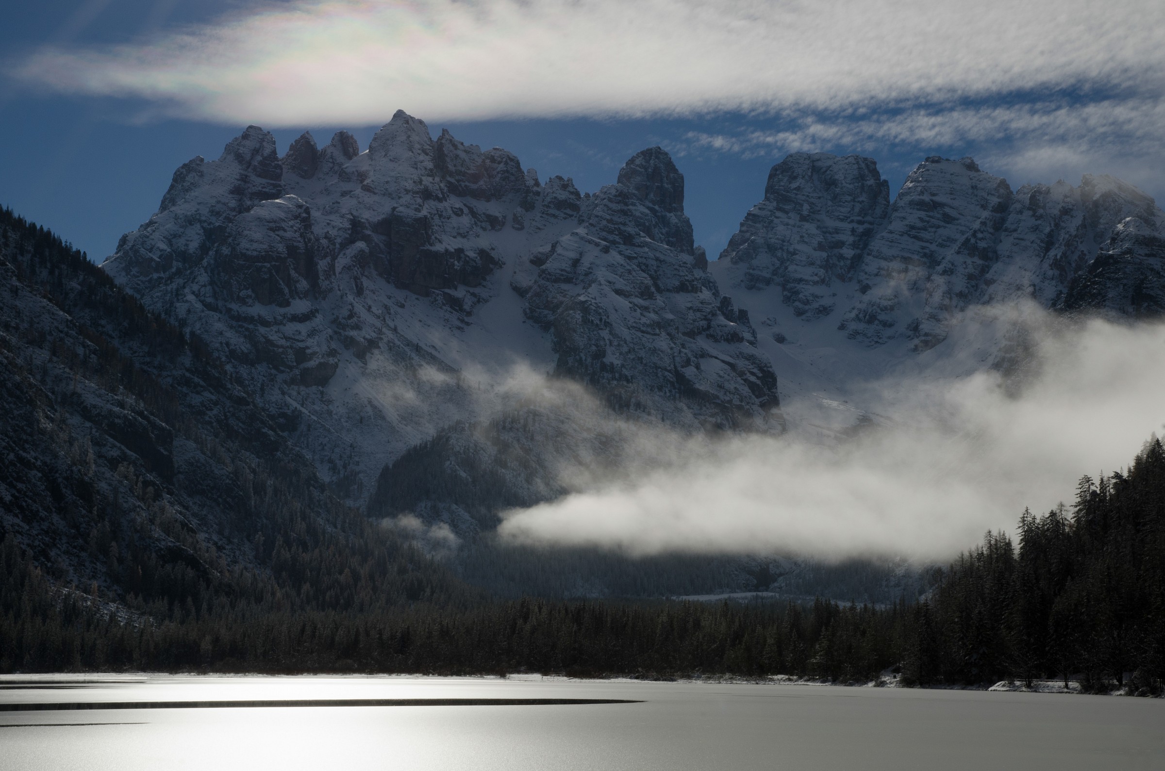 Cristallo dal lago di Landro