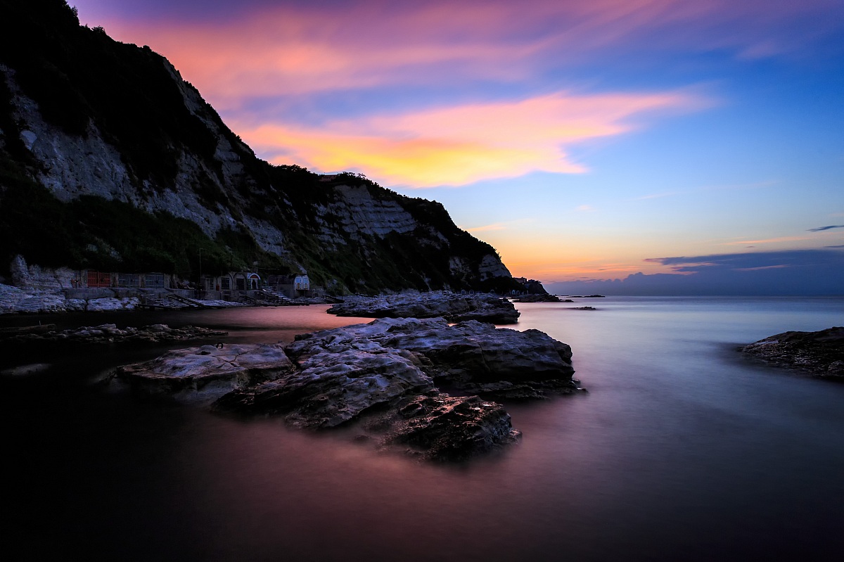 sunset at scalataccia