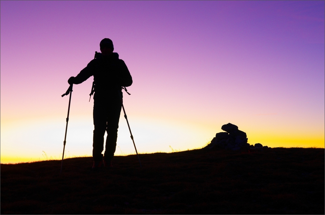 Trekking siluette