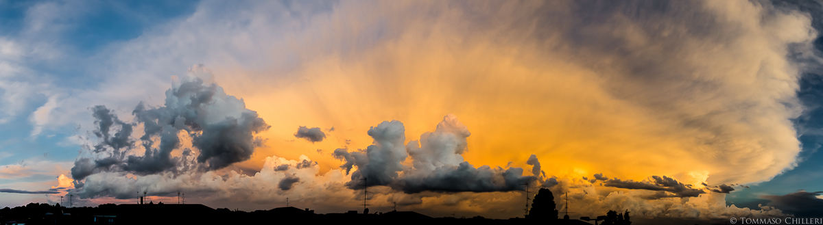 Tramonto dopo la tempesta