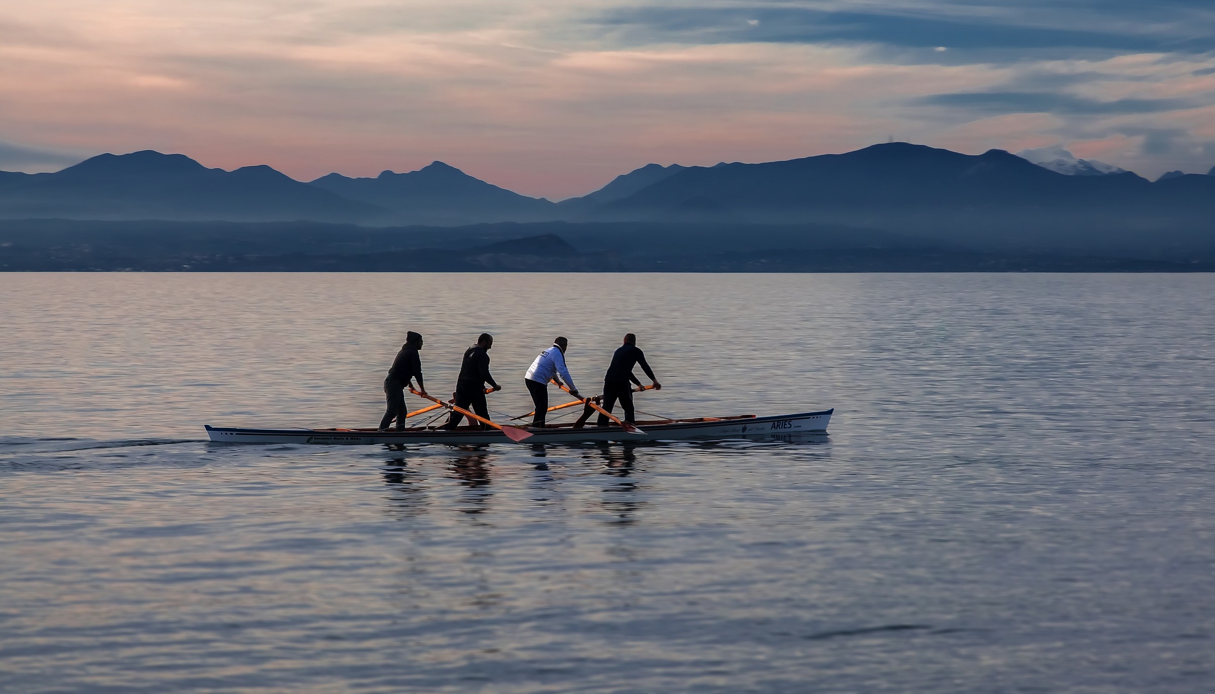 Canoa sul Garda