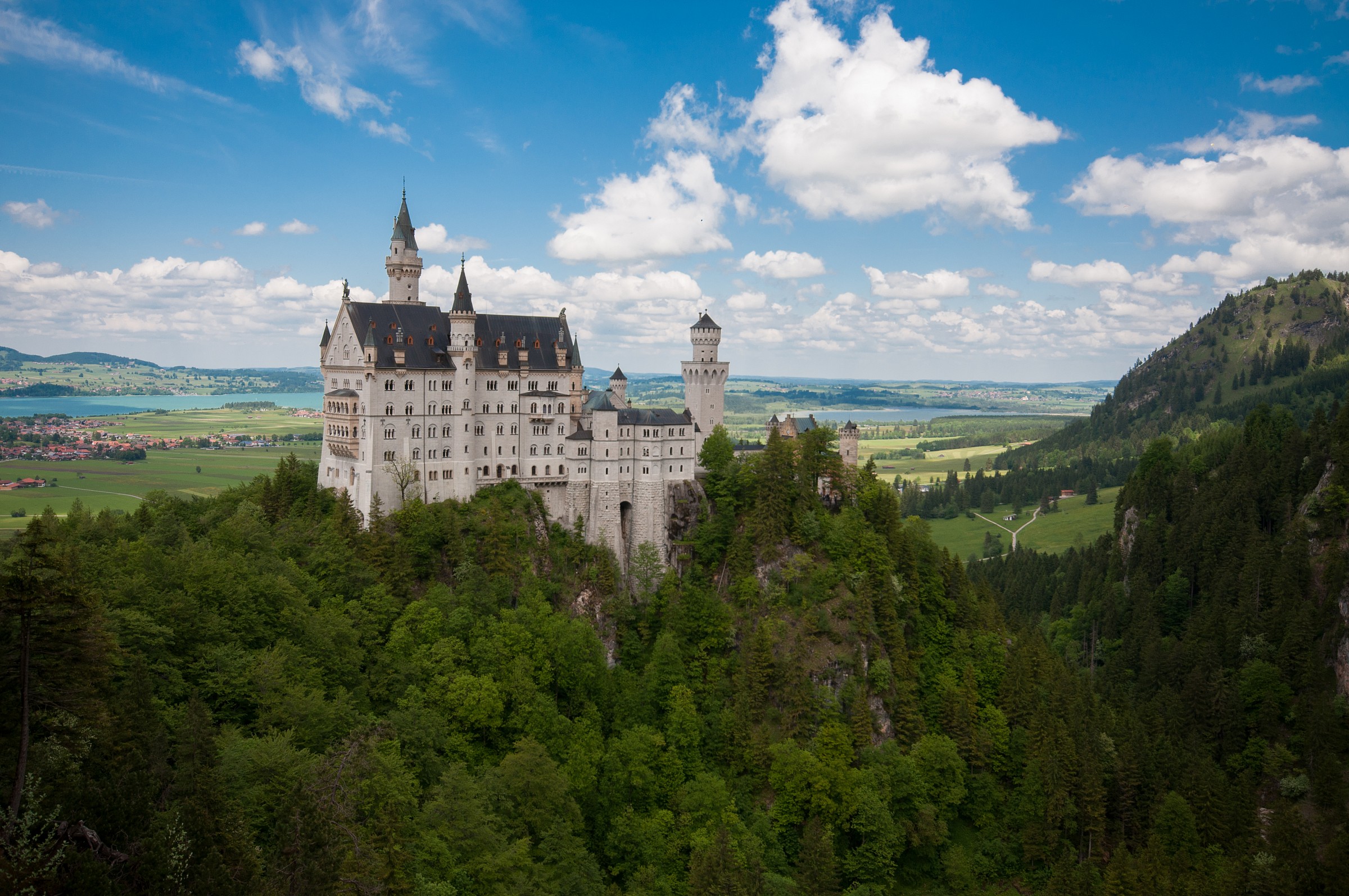 the romantic road in Bavaria