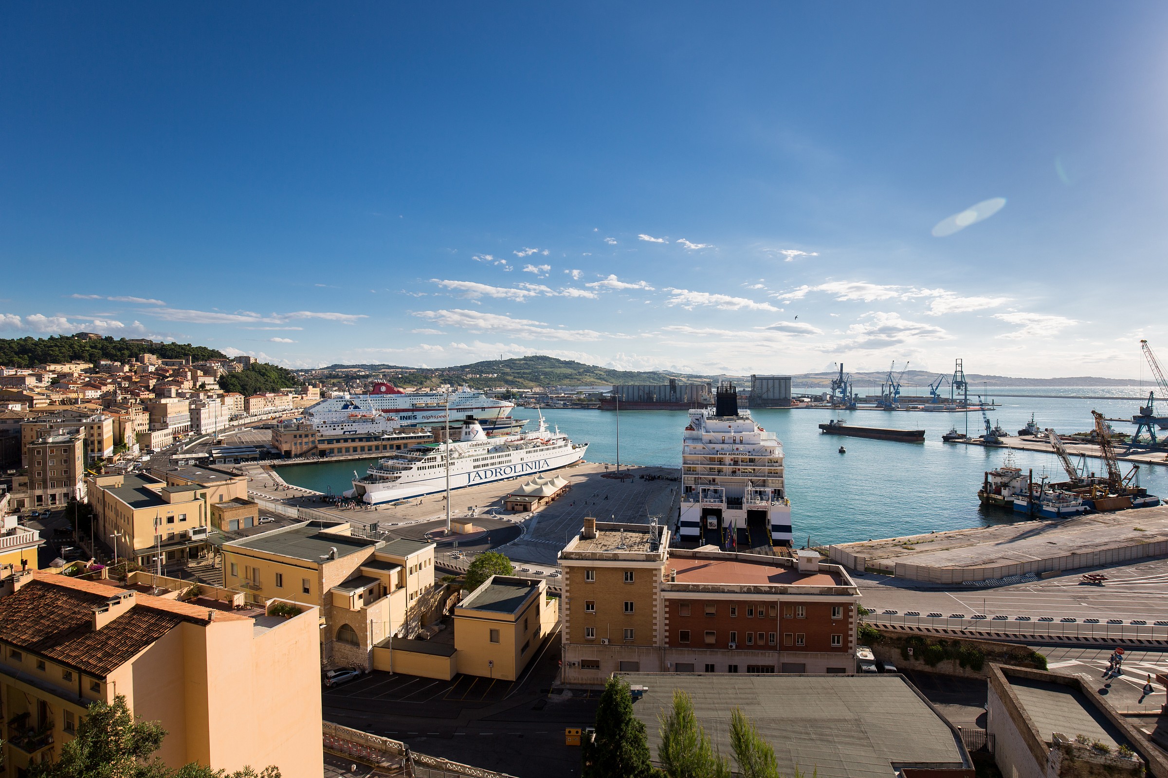 Ancona - overlooking the harbor