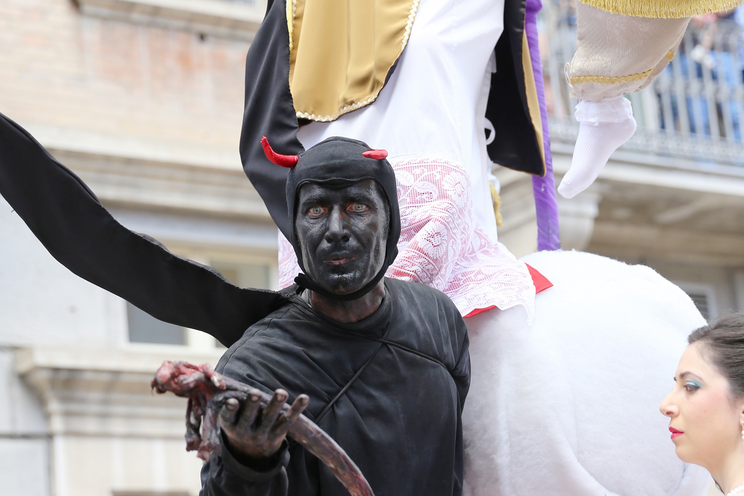 Campobasso Corpus Christi 2014: The Devil tempting