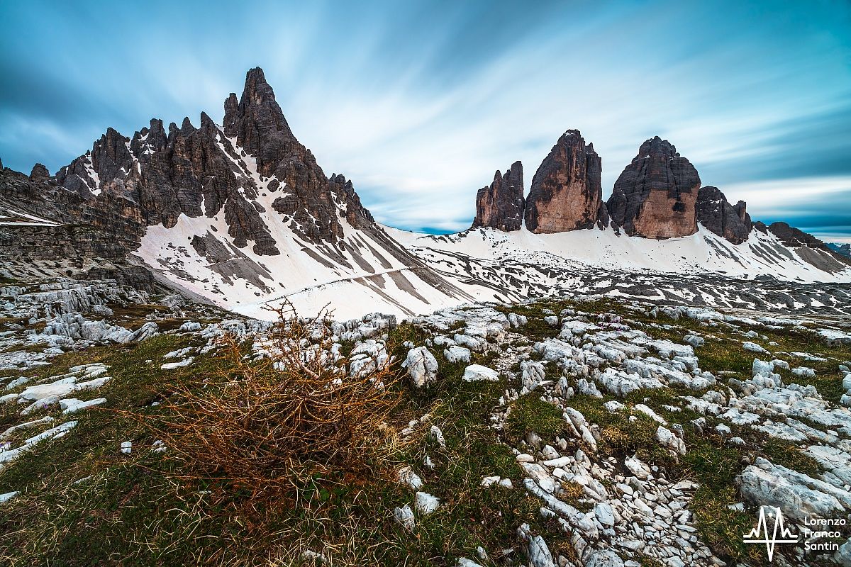 Three Peaks blue hour