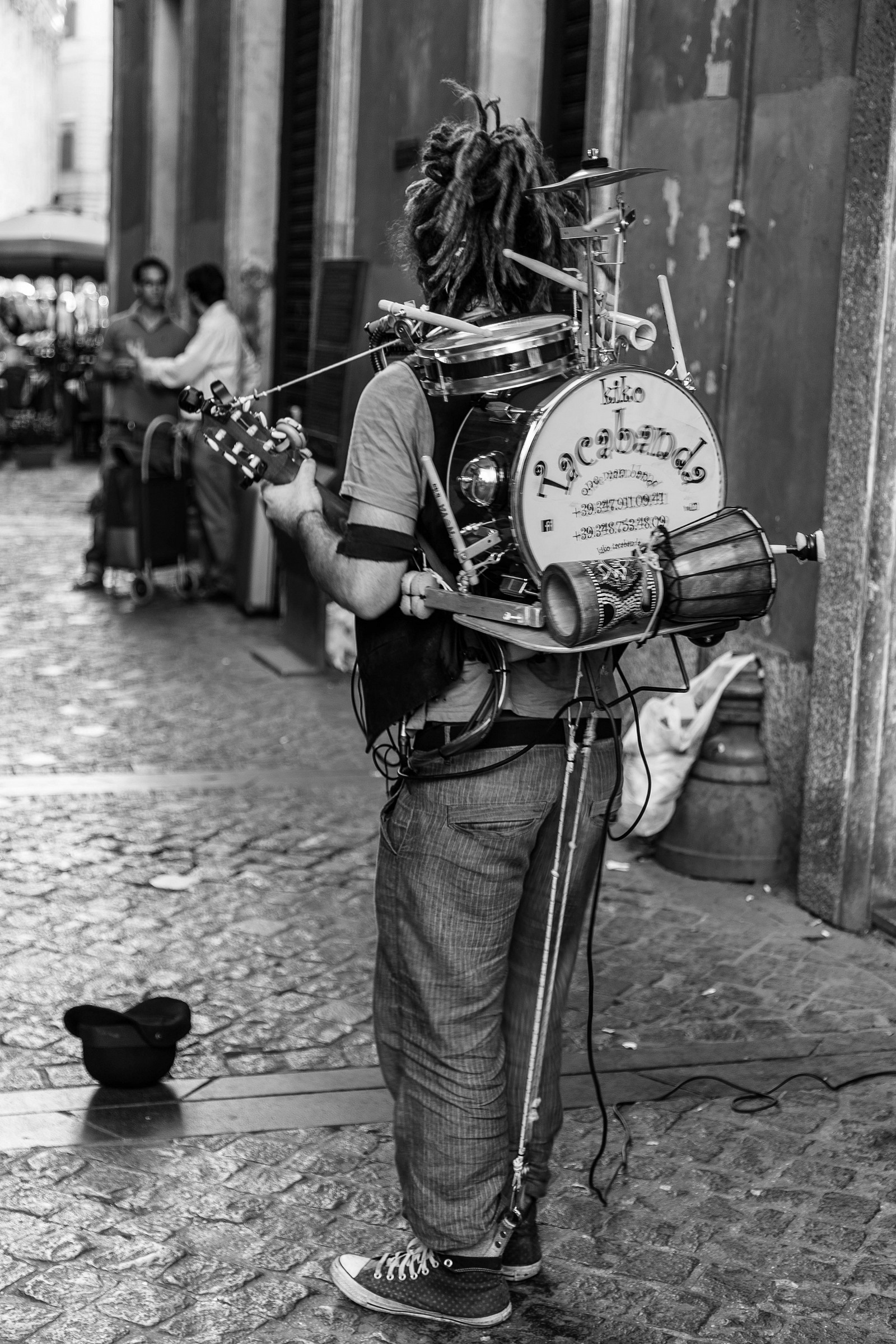 The street man Kiko Tacabanda