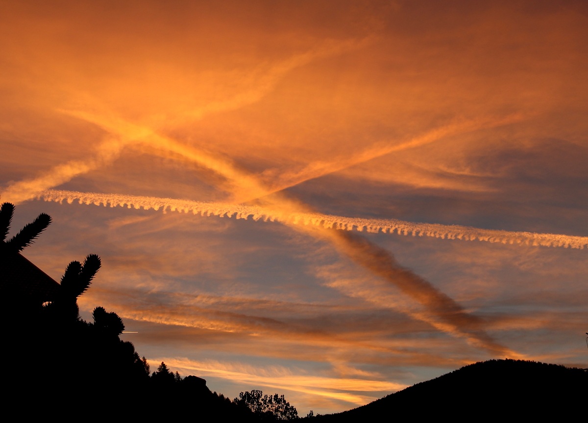 Ora di punta in cielo