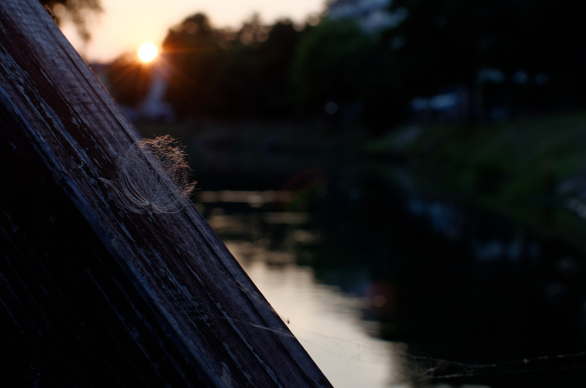 So light that seems to burn