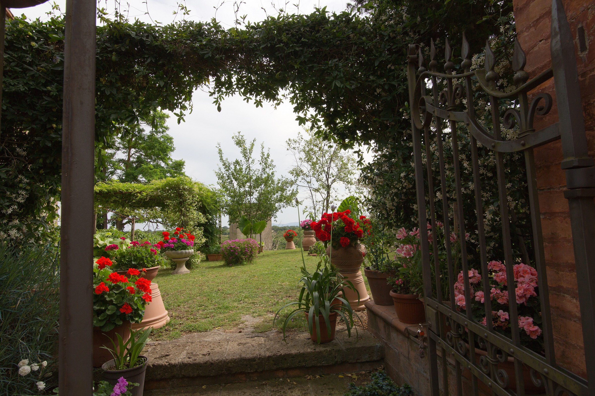 Garden in Sovana