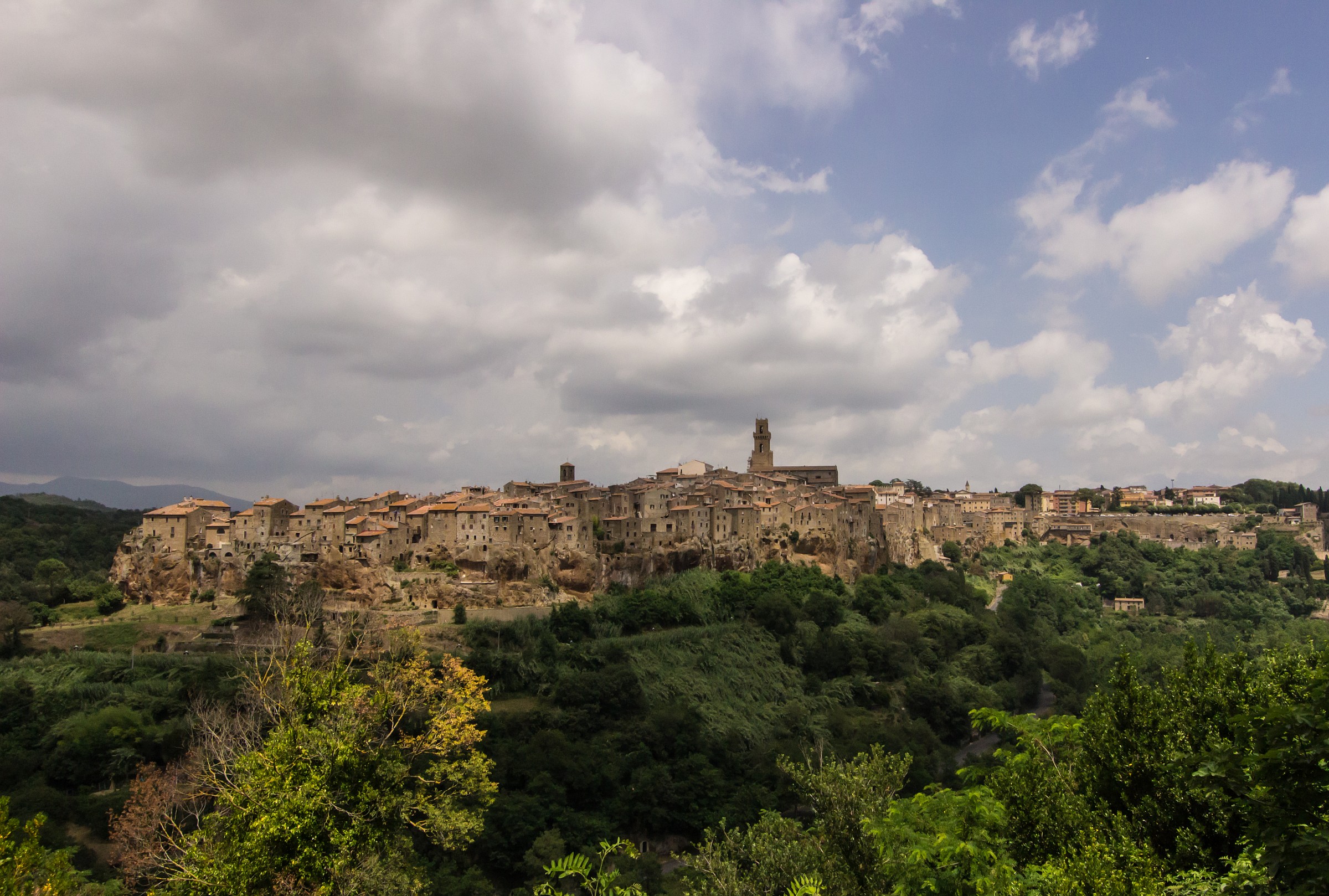 Veduta di Pitigliano