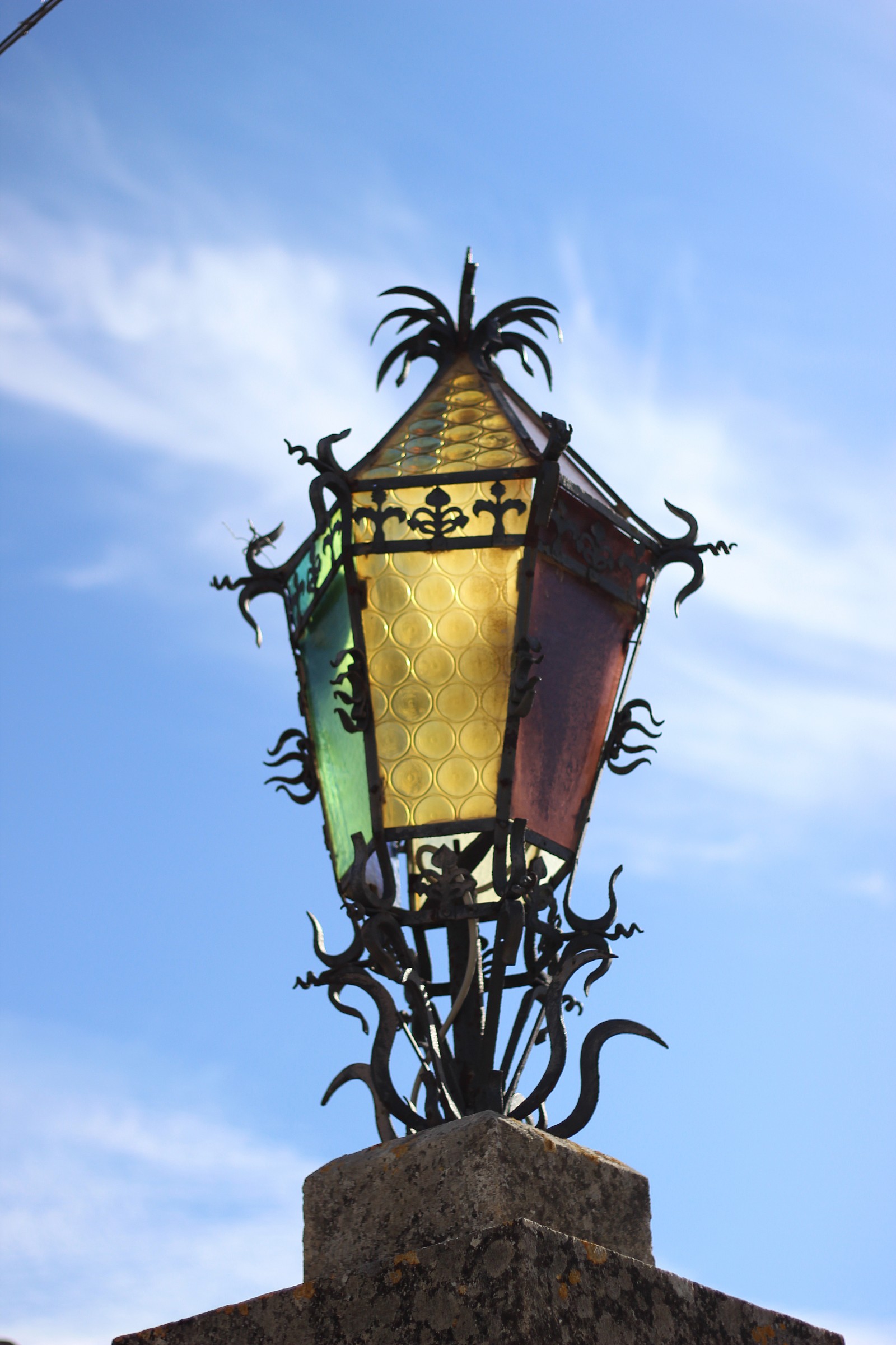 Lampione Gangi (borgo più bello d'italia)