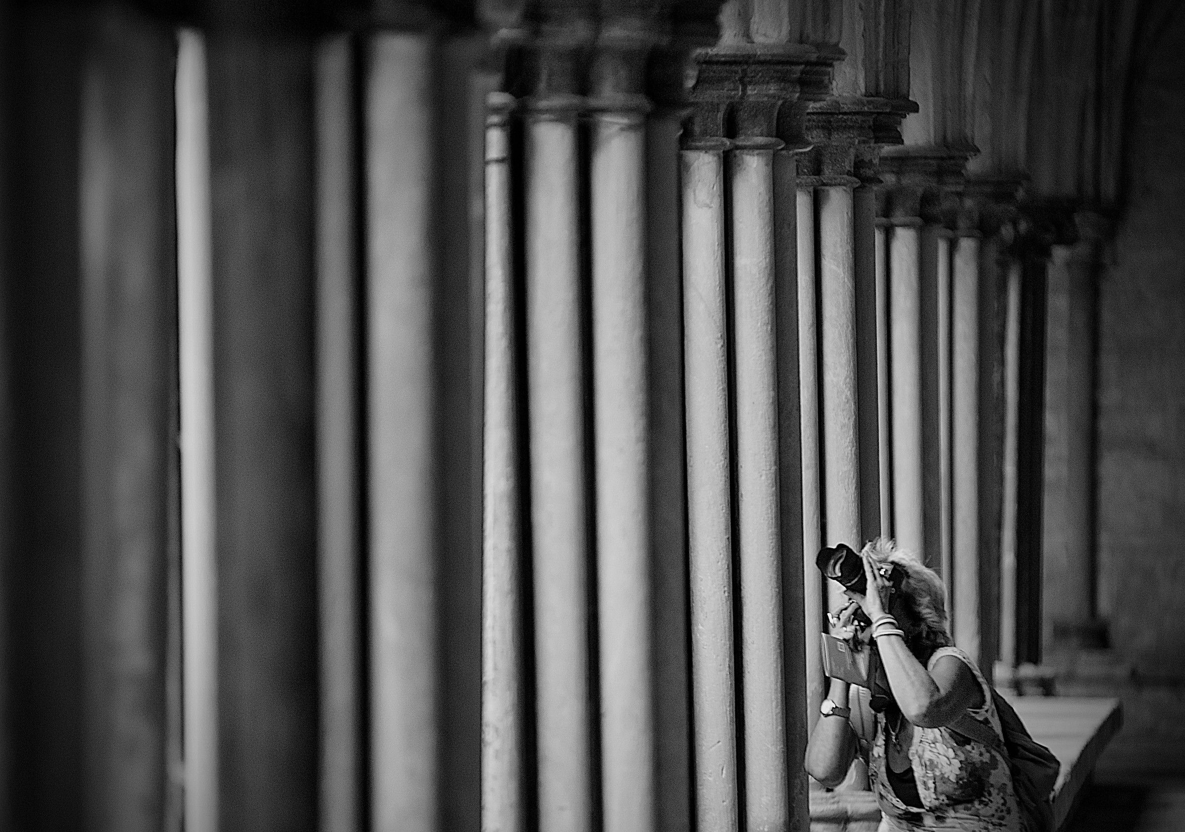 Photographing the Cathedral Cloisters