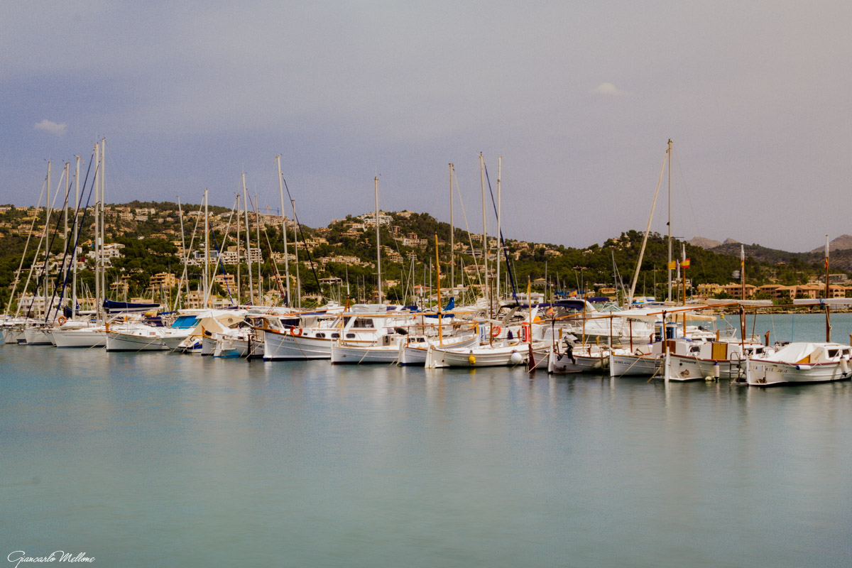 llaut mallorquin nel puerto de Andratx