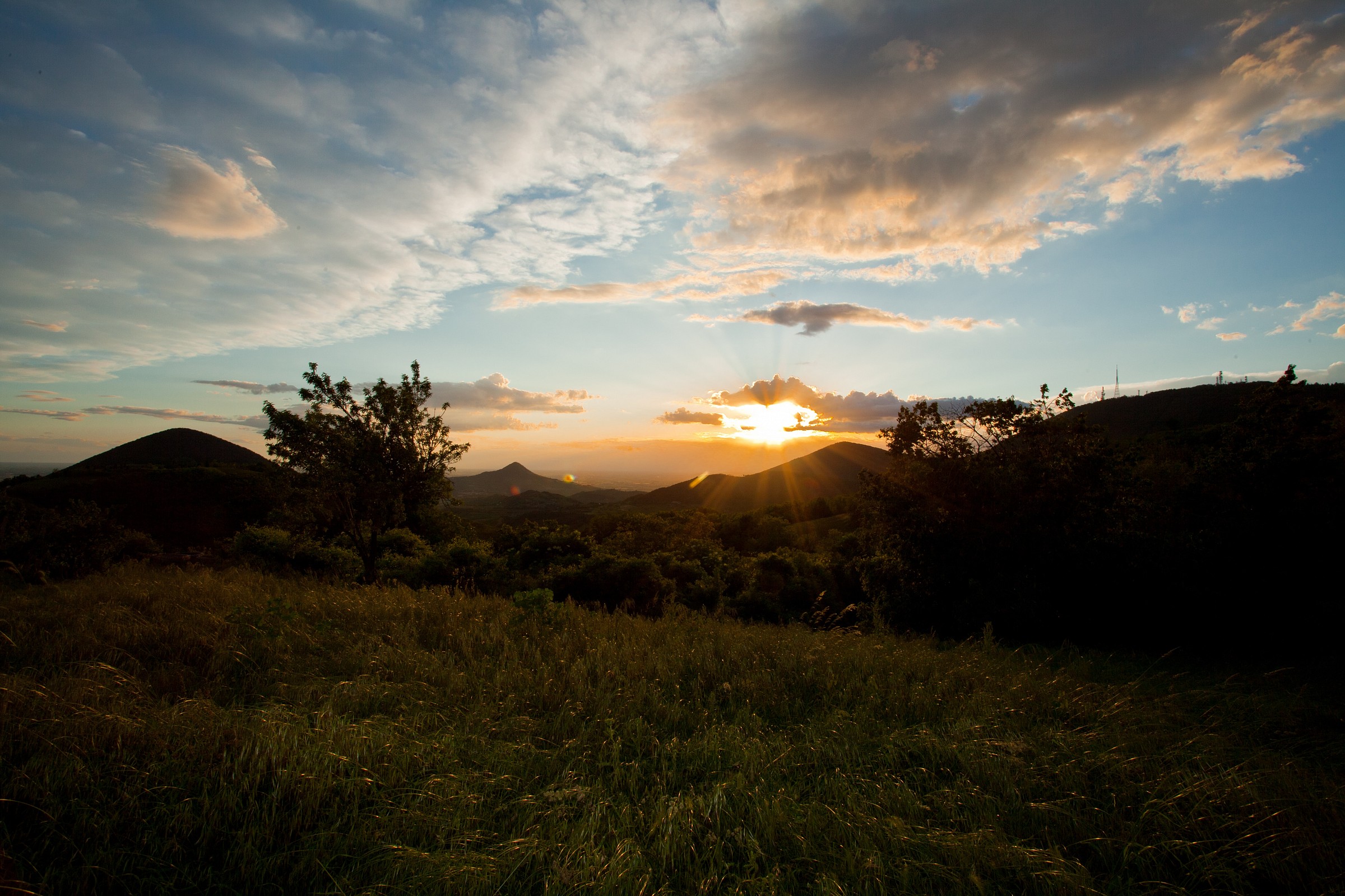 Tramonto da Passo Roverello