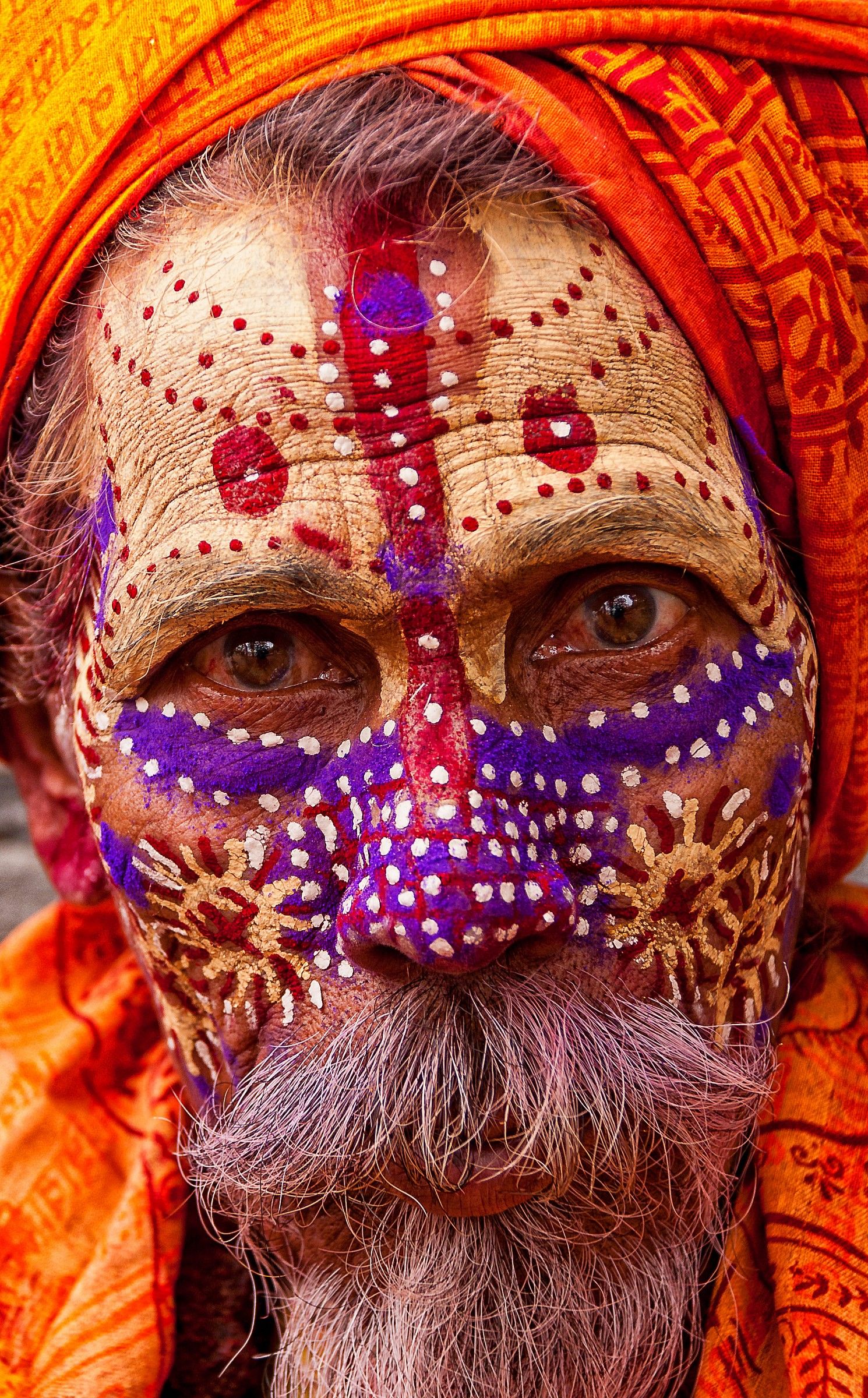 Kathmandu - the second most photographed man of Nepal