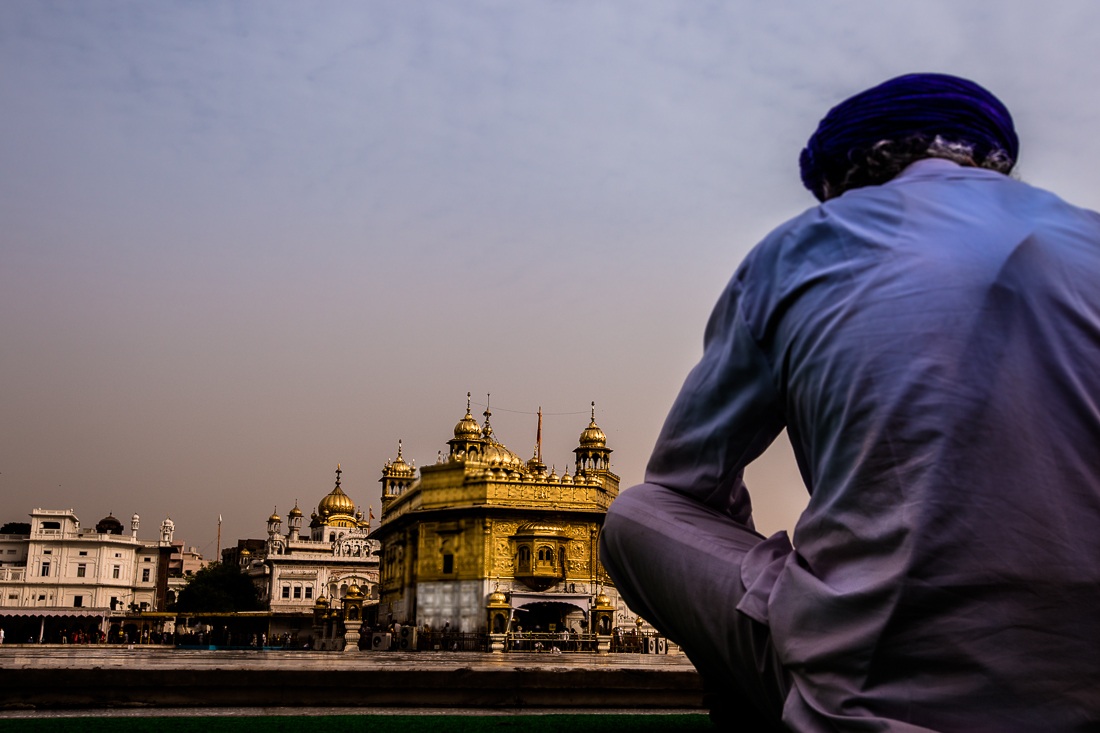 India, Golden Temple all'alba