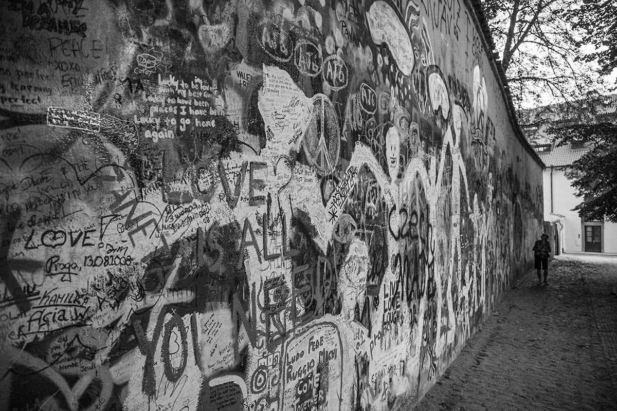 The wall of memories