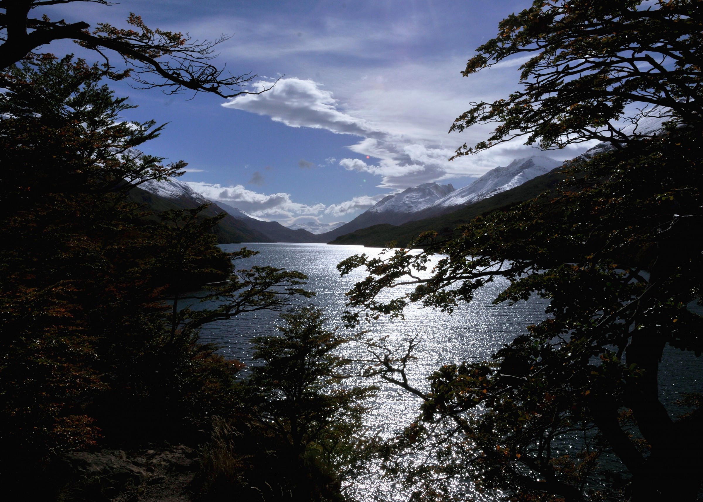 Scorcio Lago Argentino Patagonia