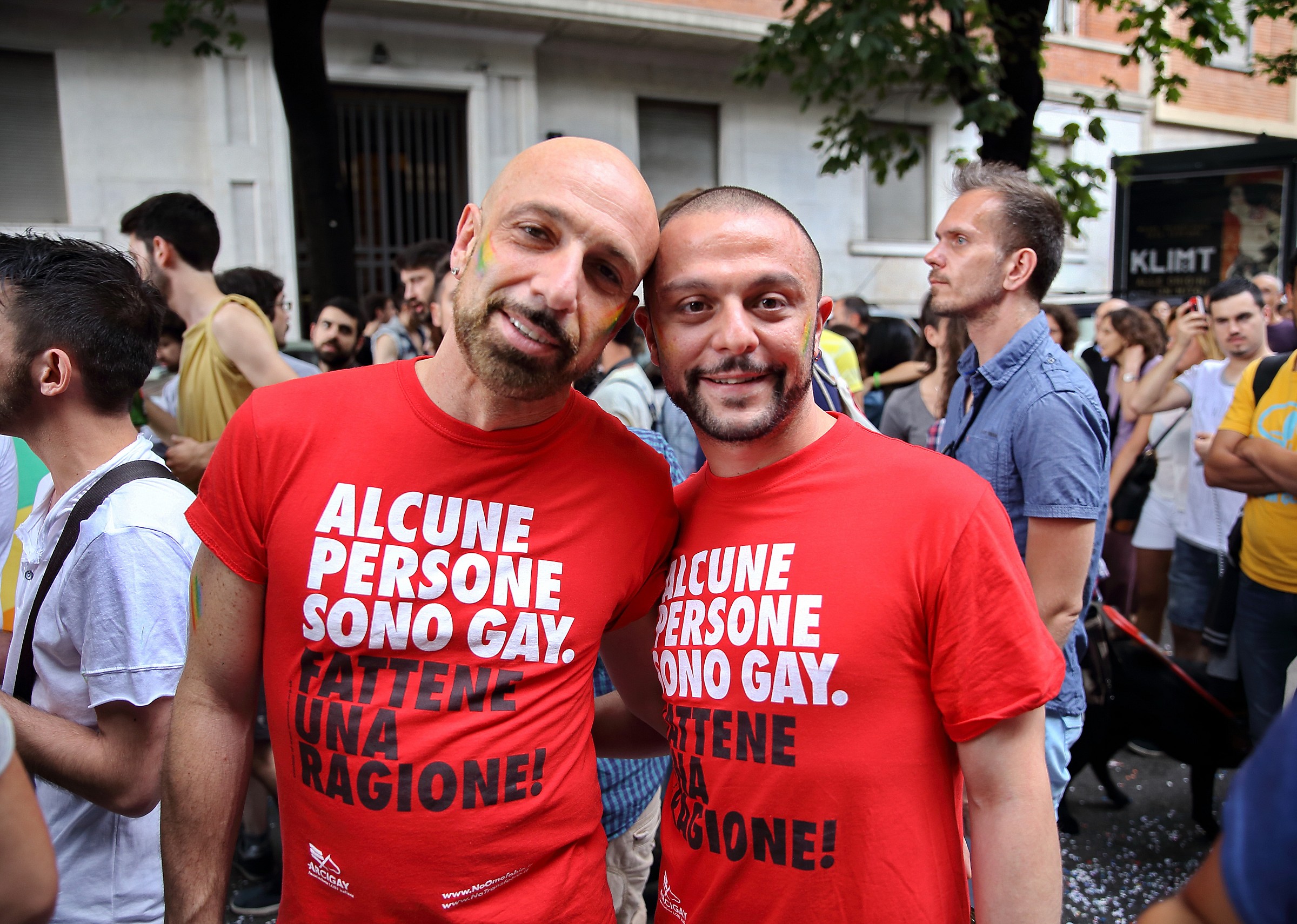a simple message - Milano gay pride 2014