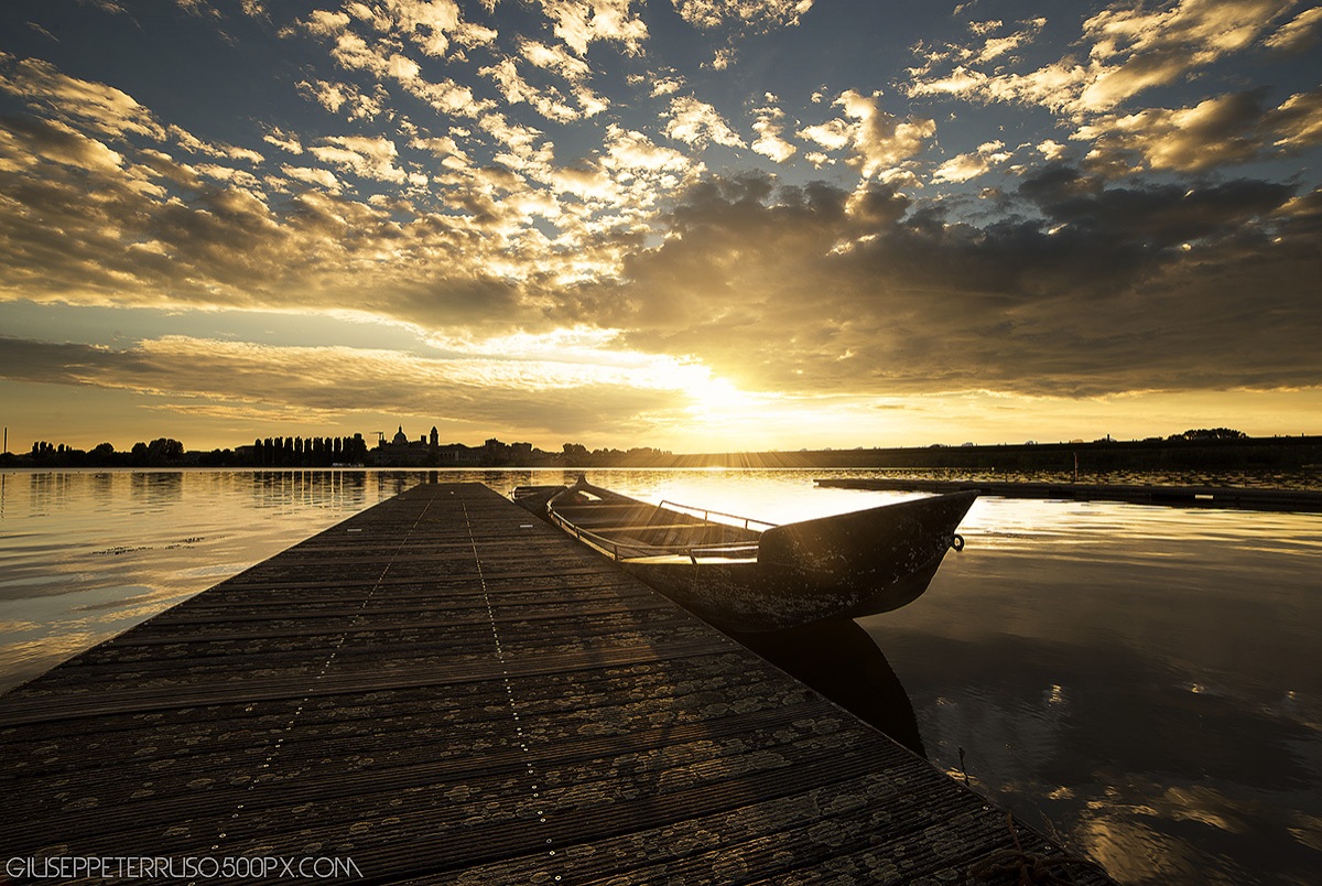 mantova sunset