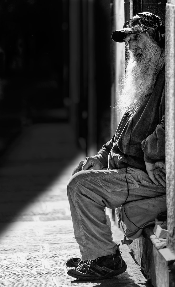 Hans: clochard filosofo in quel di Firenze