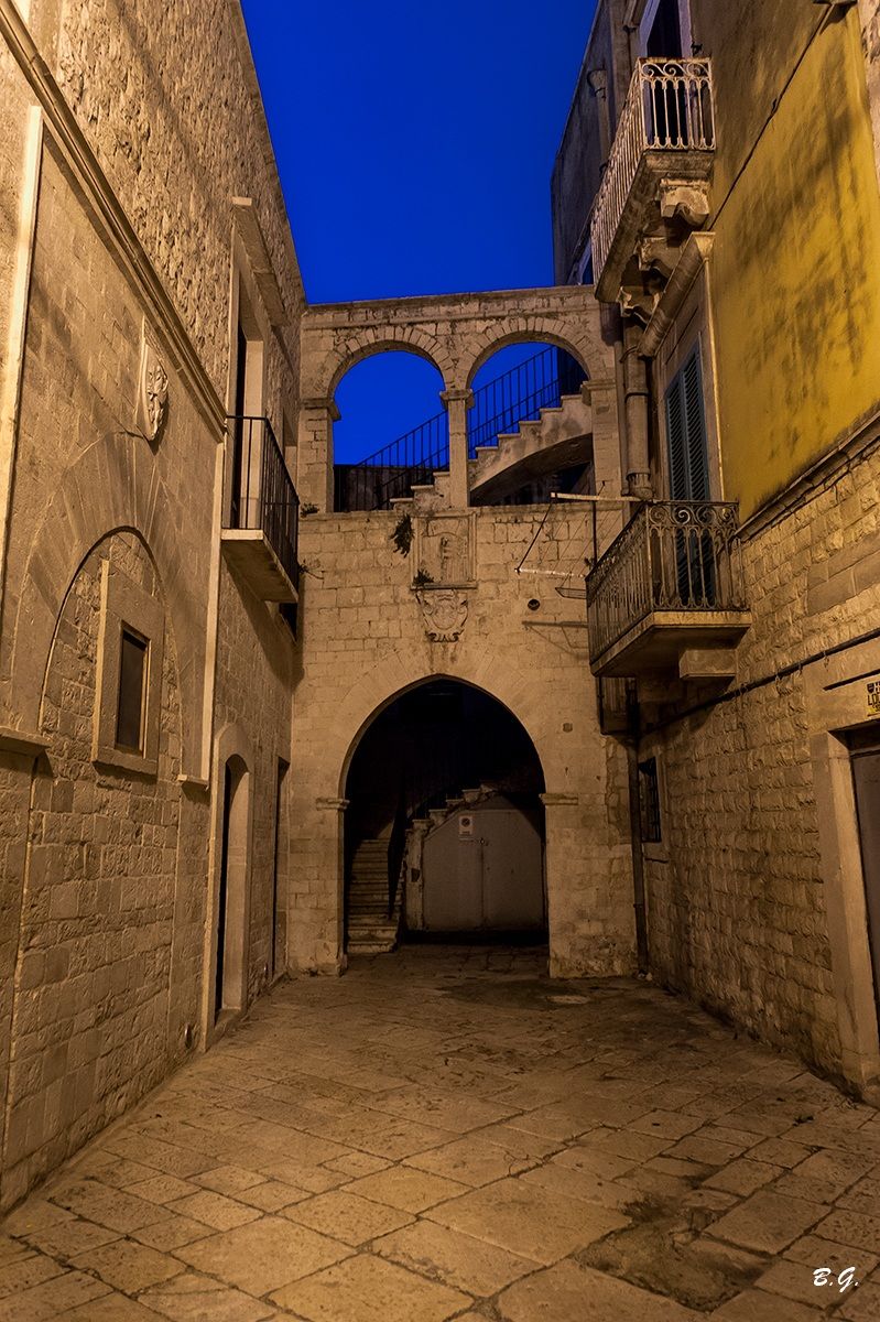 In the streets of Giovinazzo