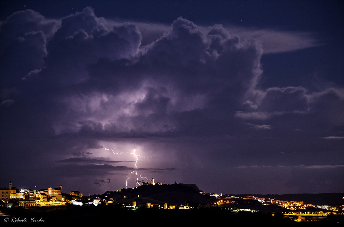temporale su Fermano