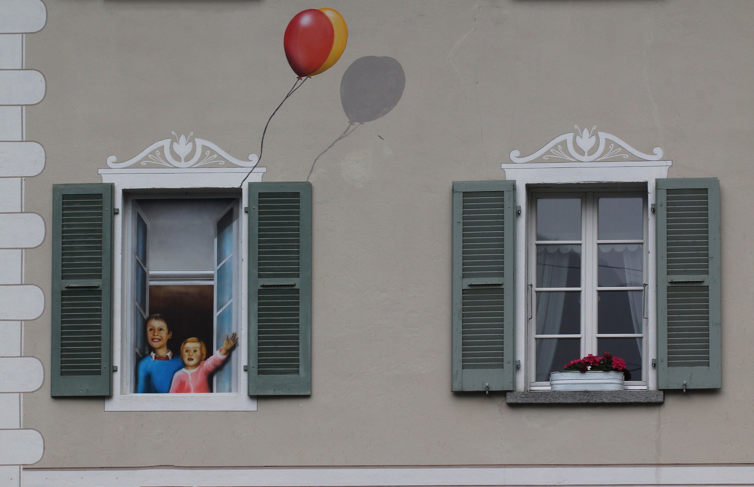 windows and children