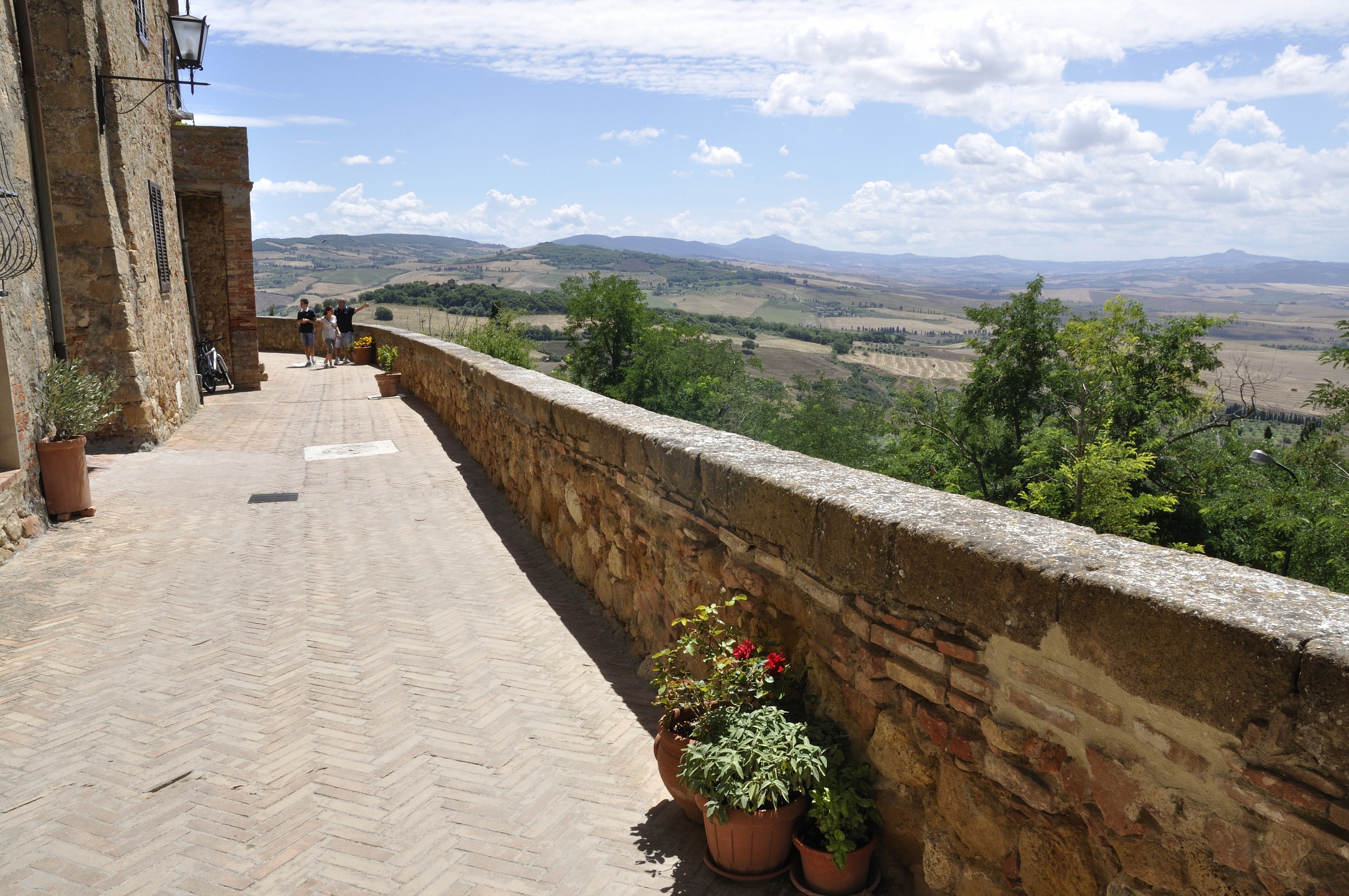 passeggiando a Pienza