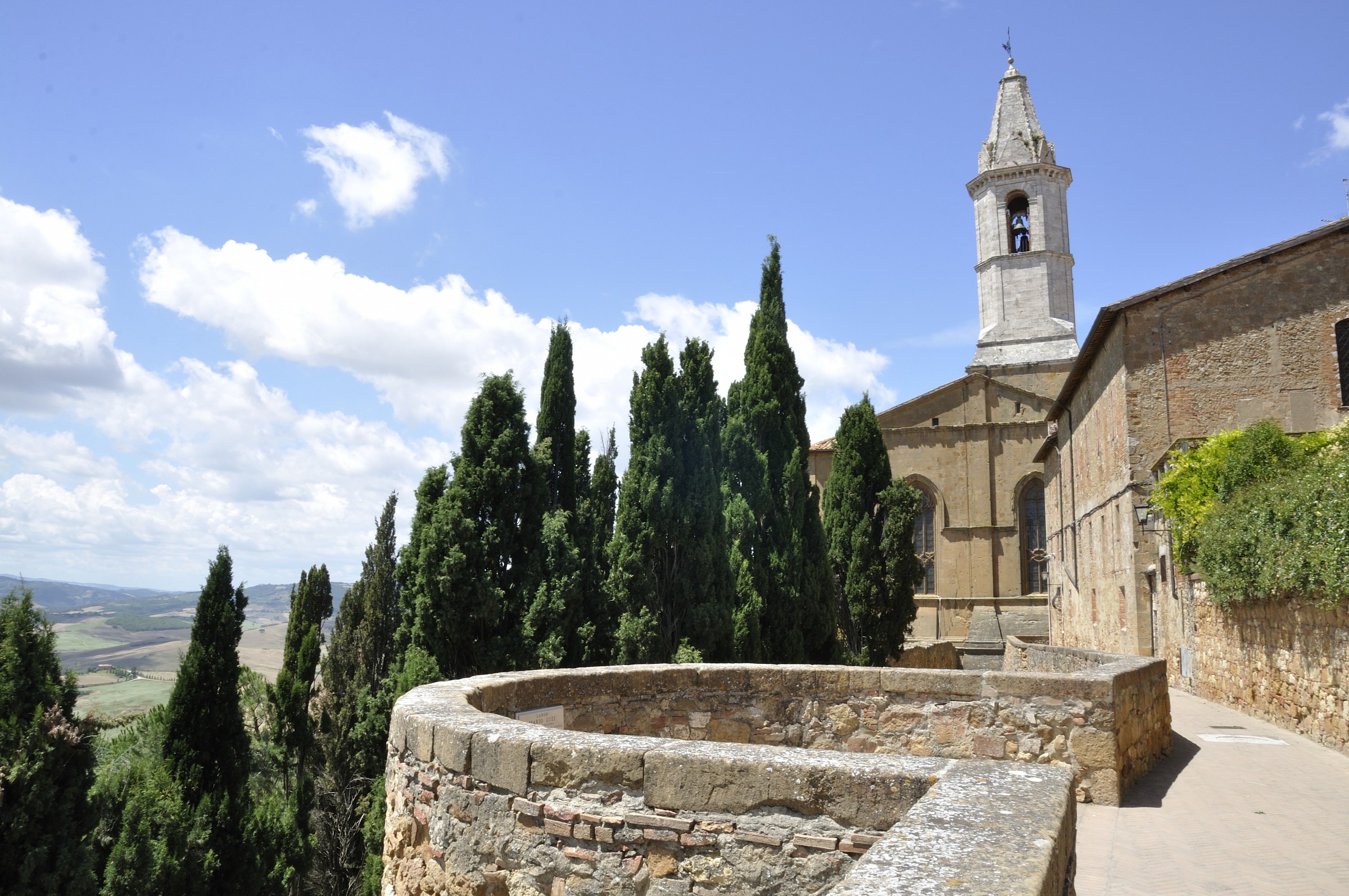 passeggiando a Pienza