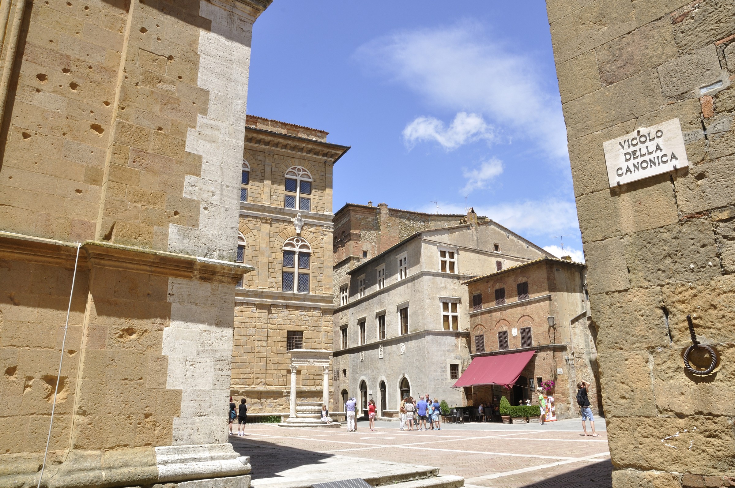 passeggiando a Pienza