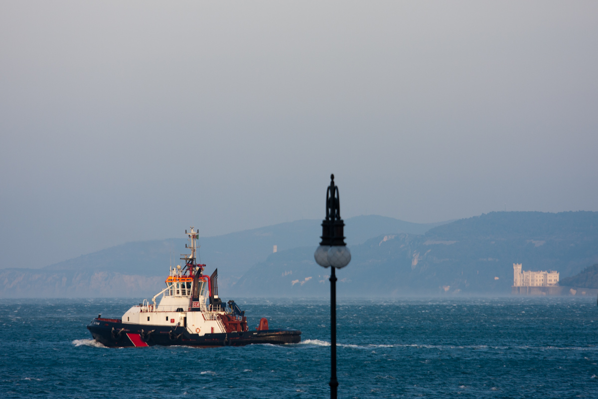 The Altair in navigation and Miramare