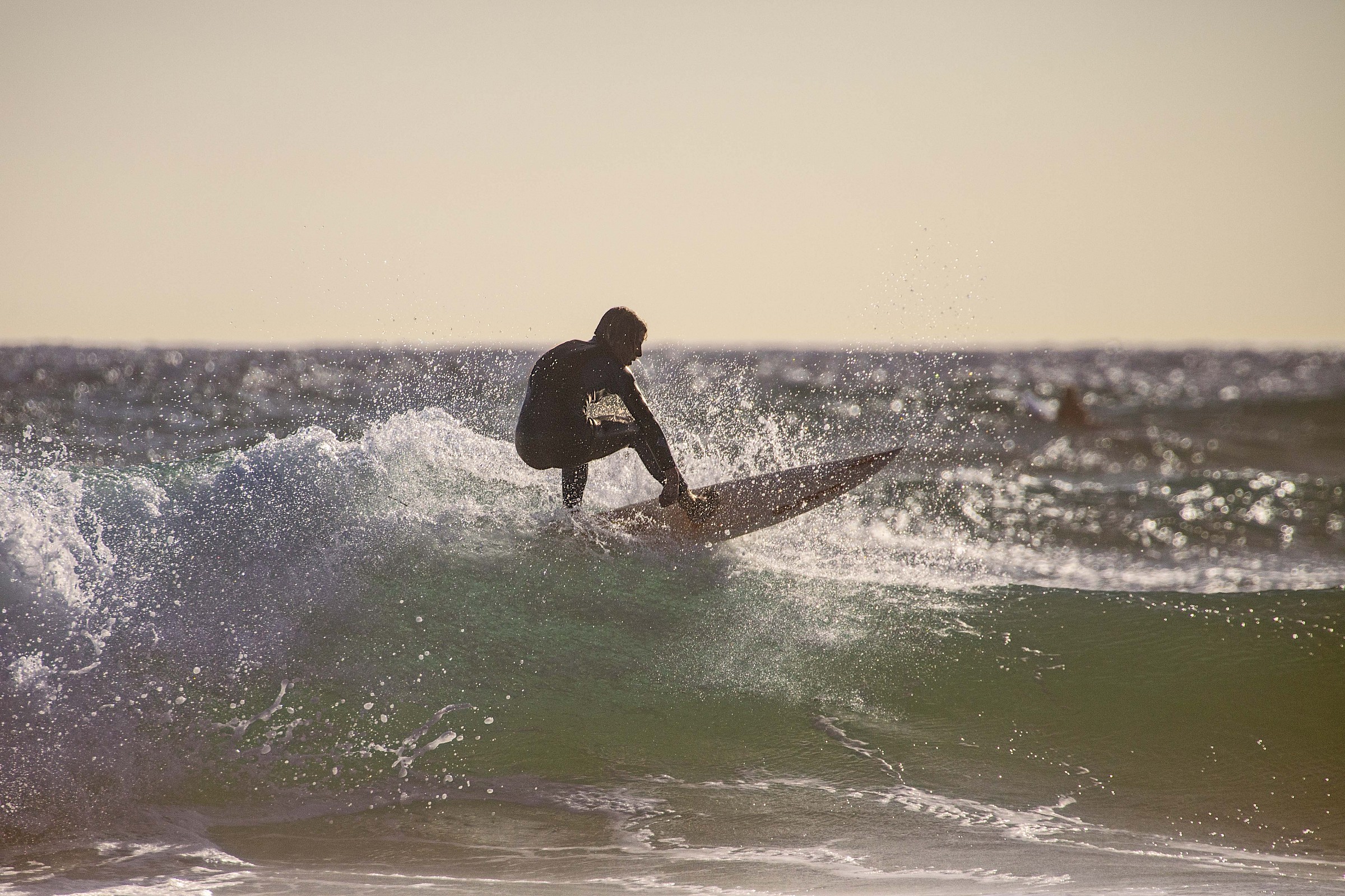 Surfing in Phillip Island