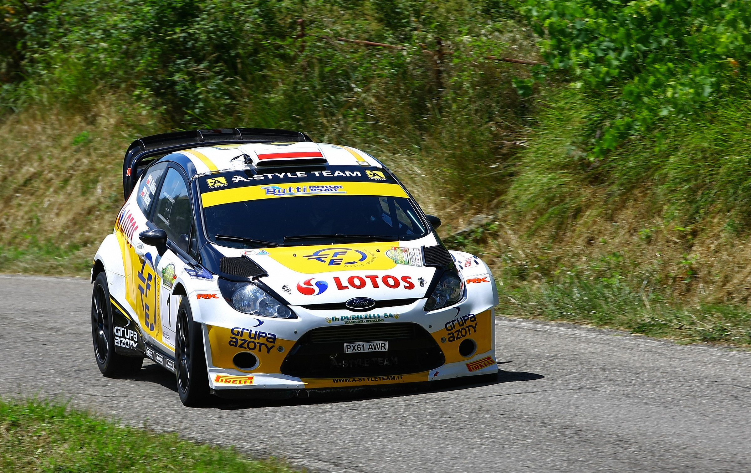 Kubica - Rally Casentino 2014