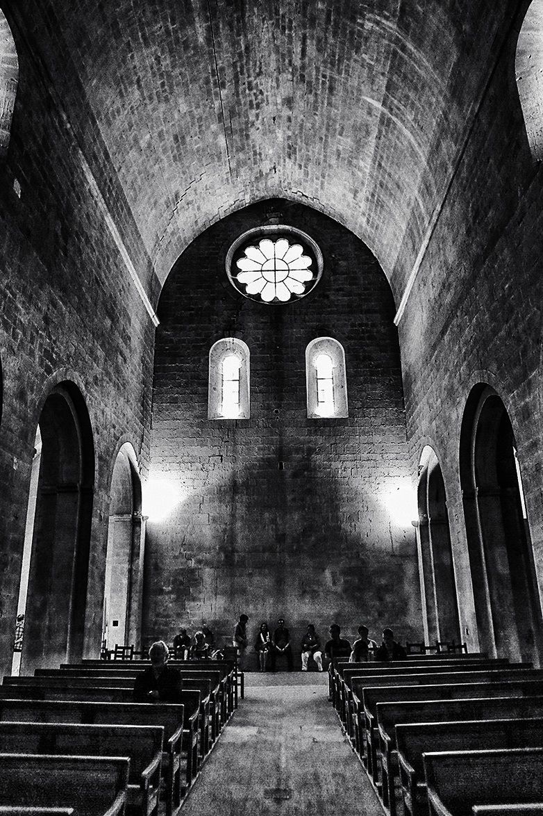 Benedictine church altar Senanque 3