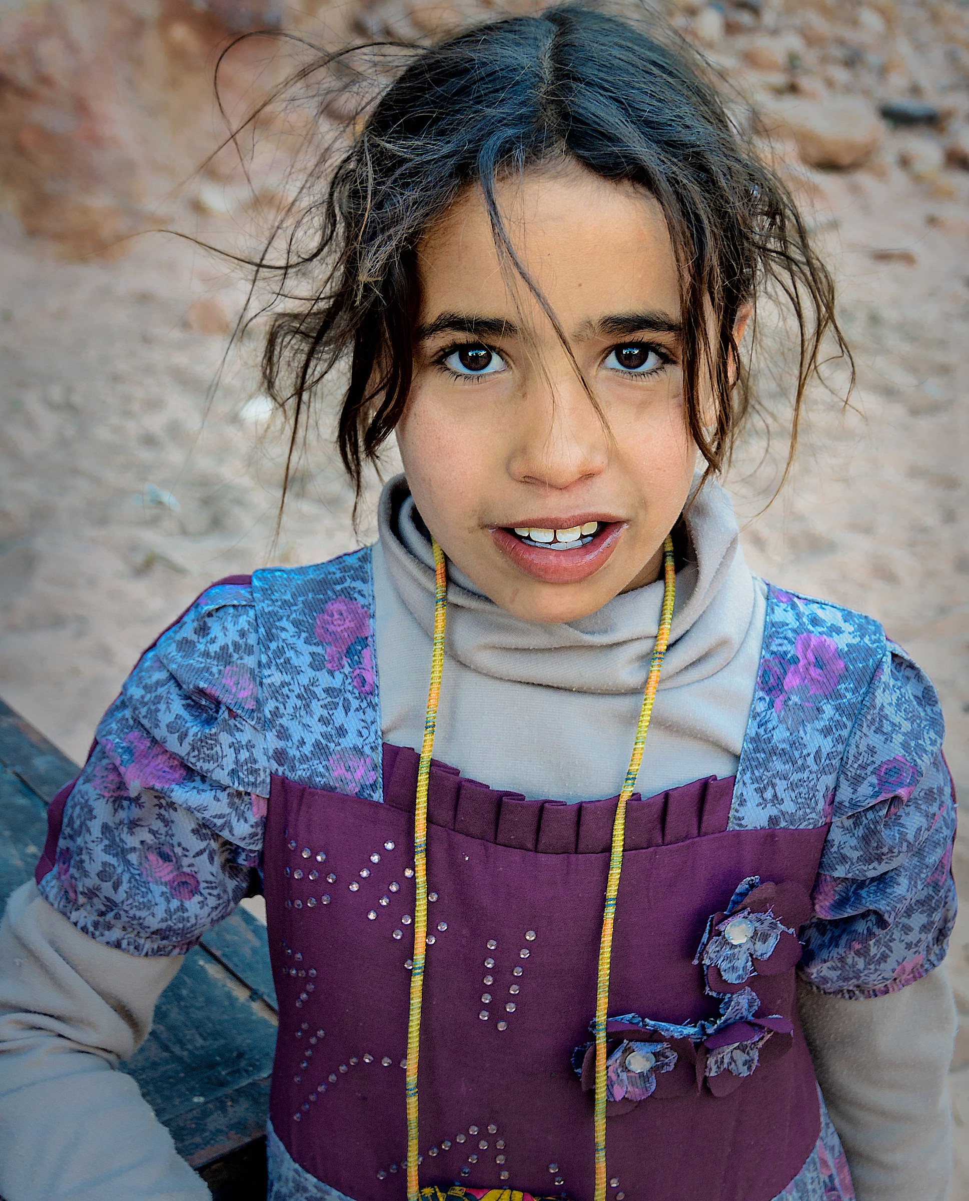 Petra (Jordan) - Girl Nabatea