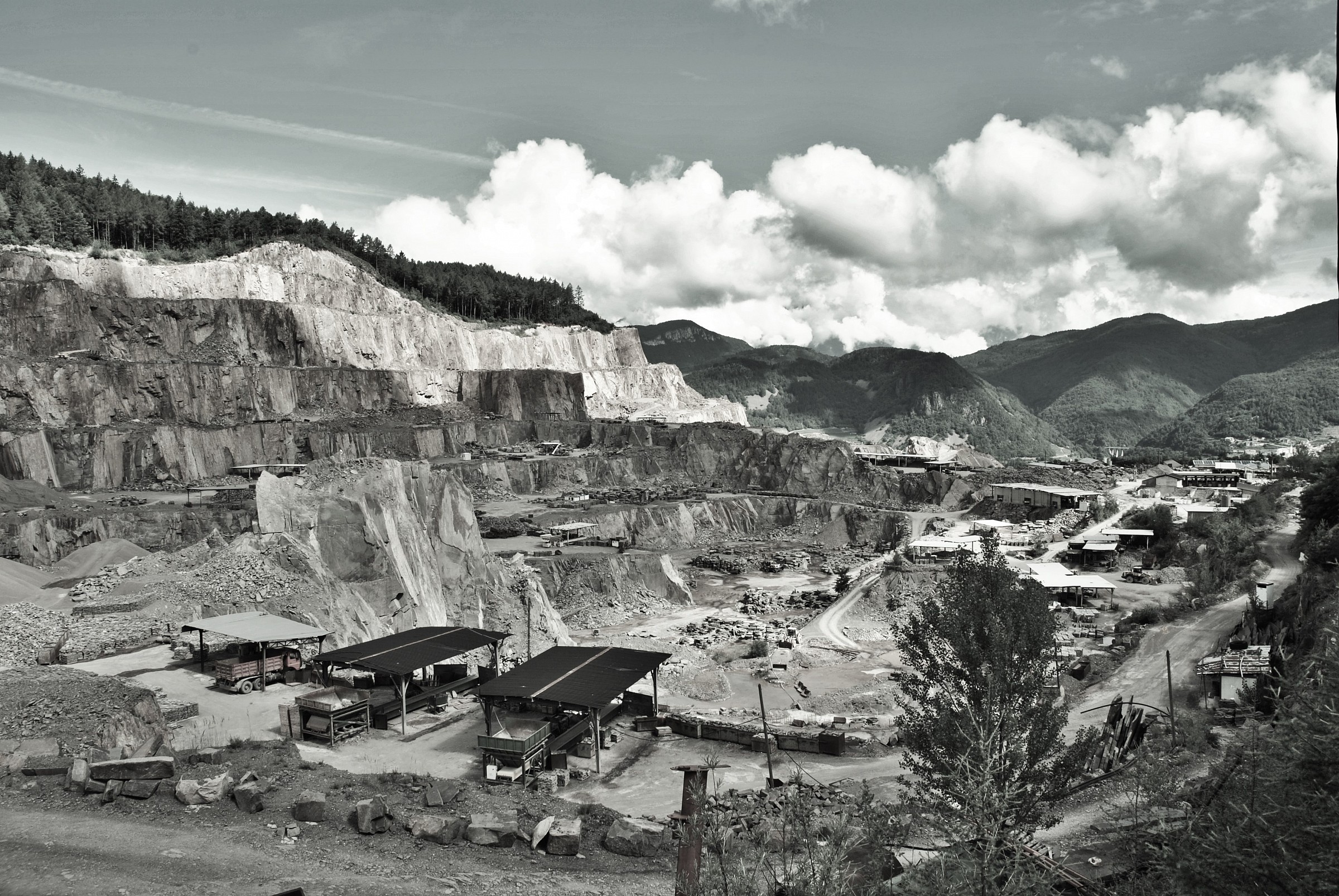 cava di porfido - Albiano