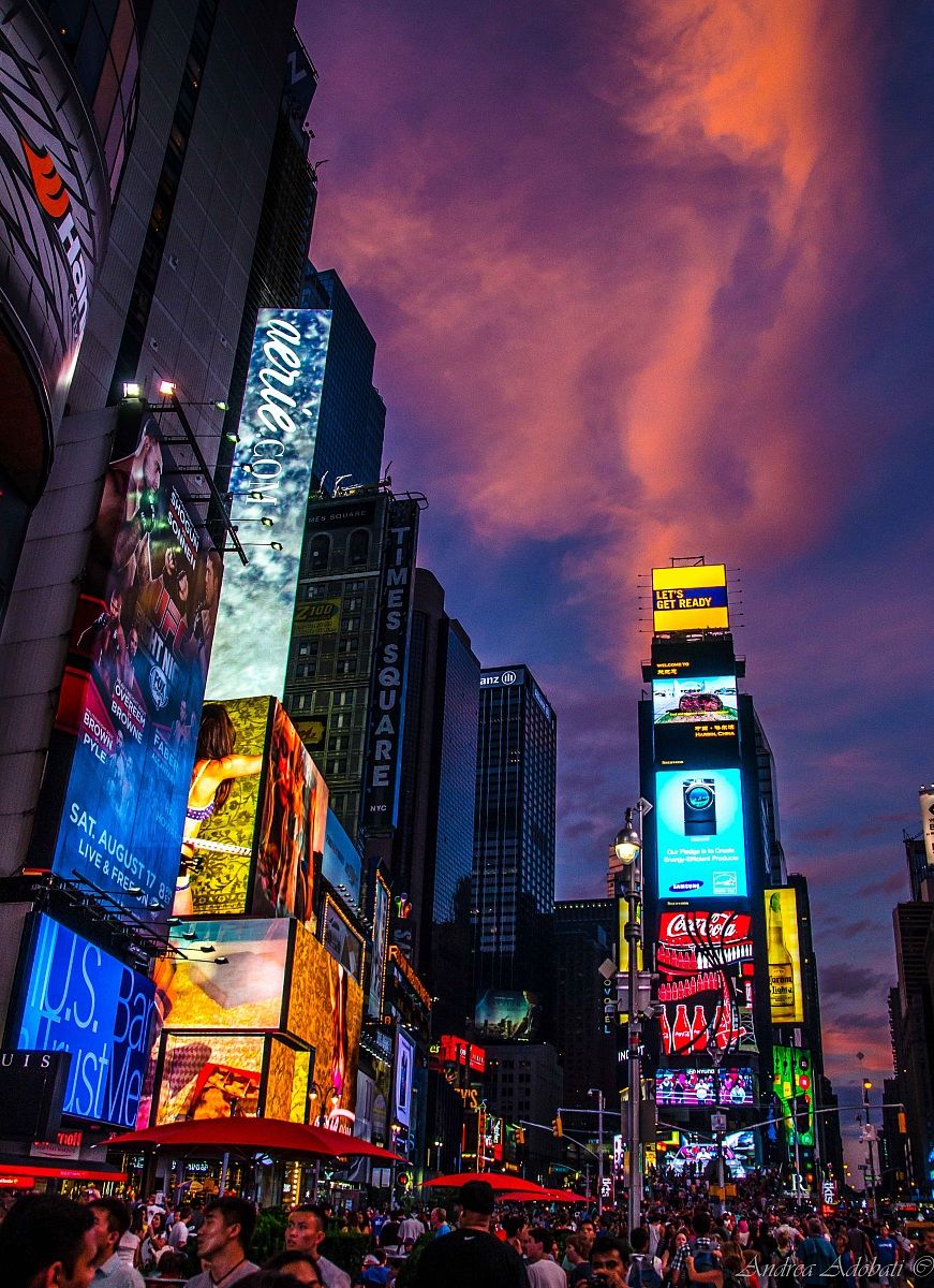 Sunset Times Square