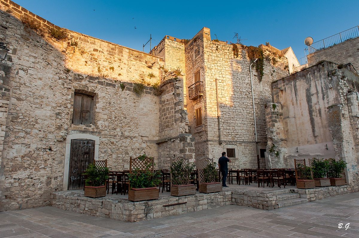 Ancient walls Giovinazzo (Apulia)