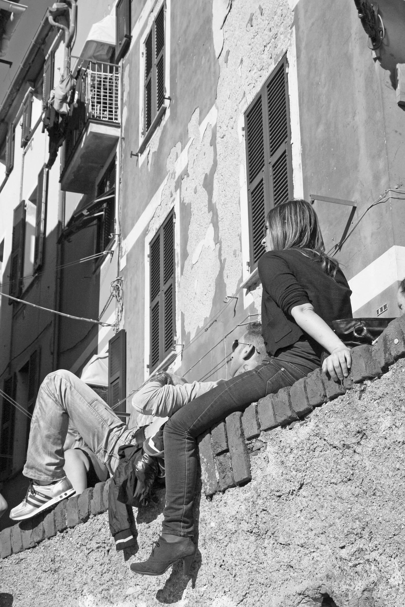 Genoa Boccadasse 04 B & W