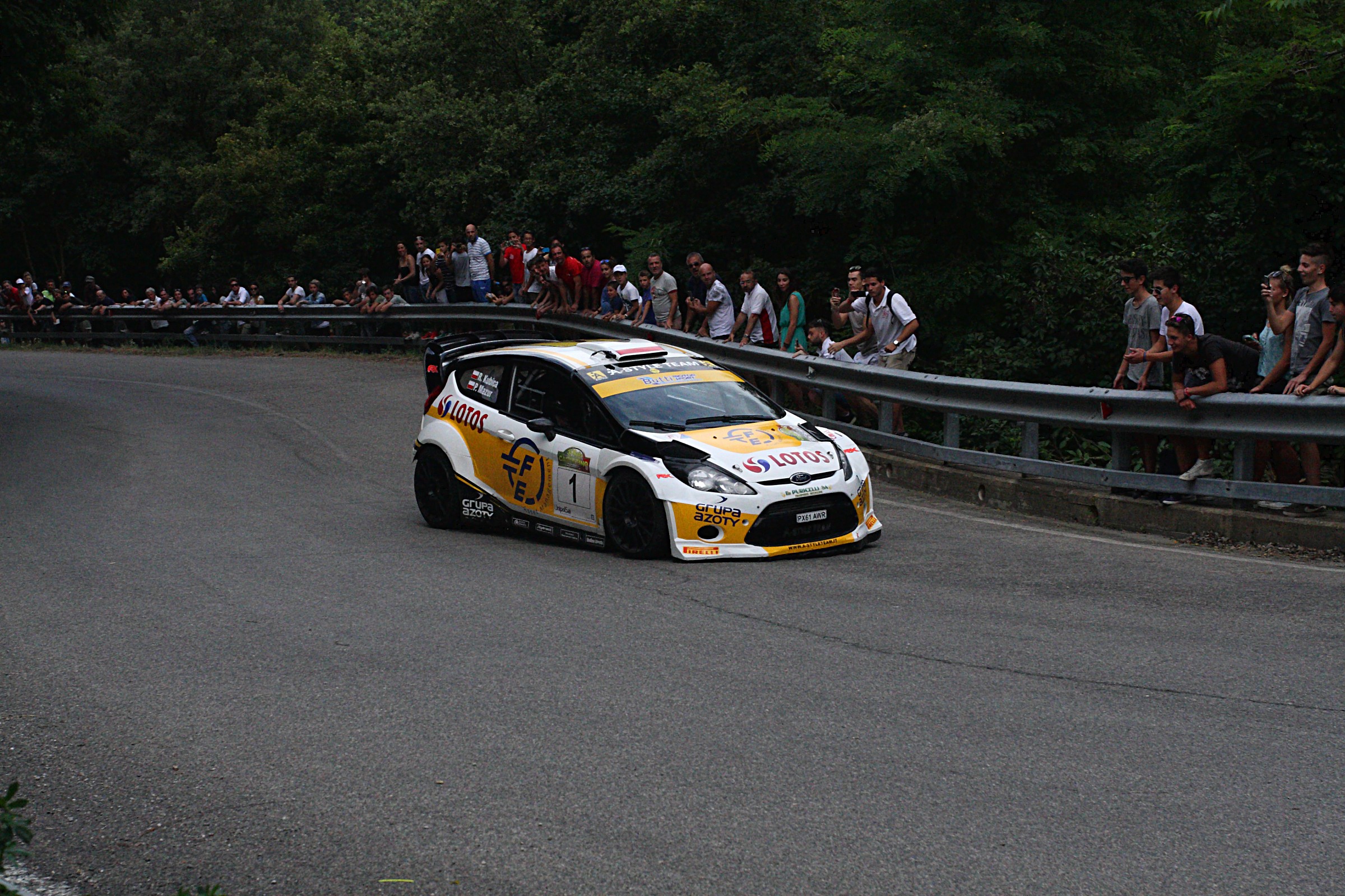 Numero uno: Robert Kubica & Przemyslaw Mazur