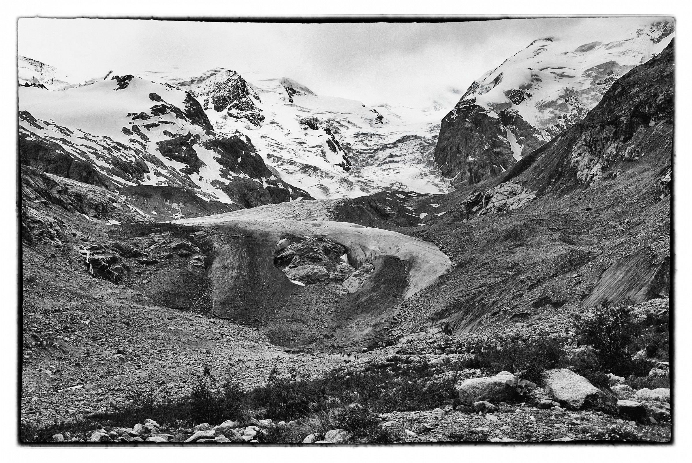 Of the glacier, July 2014