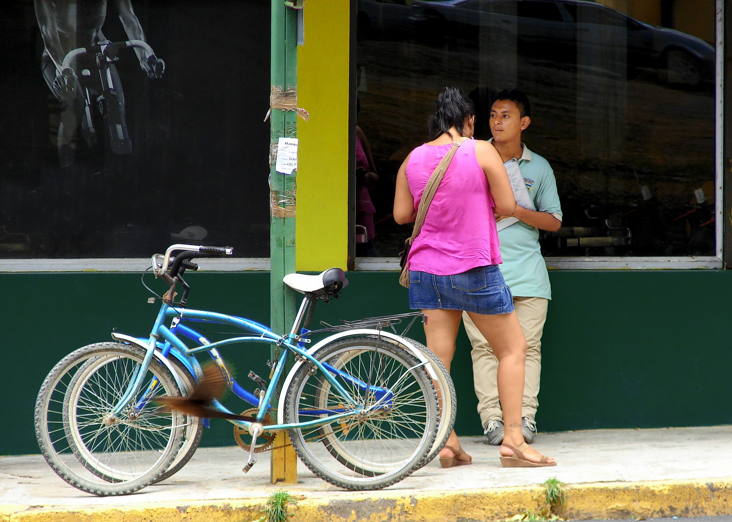 Flying is better than cycling!