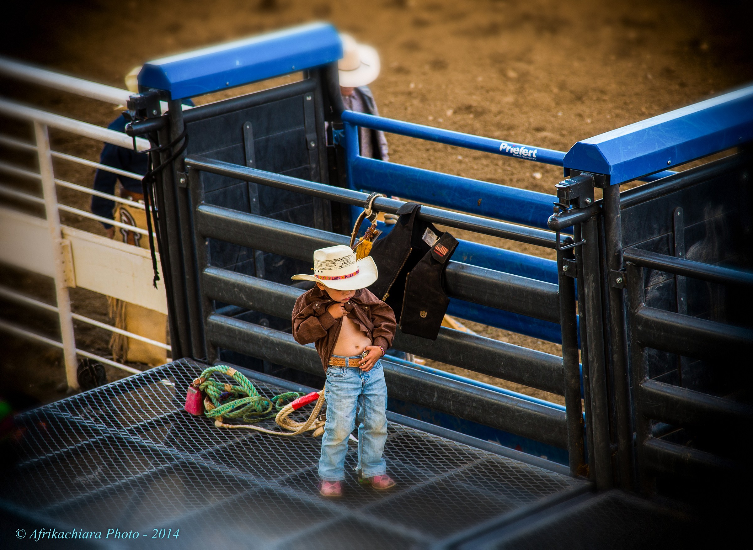 Cowboys ... in the grass!