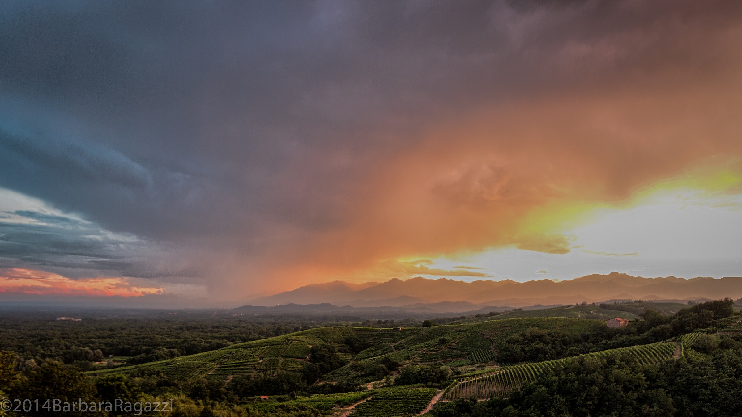 Temporale all'orizzonte
